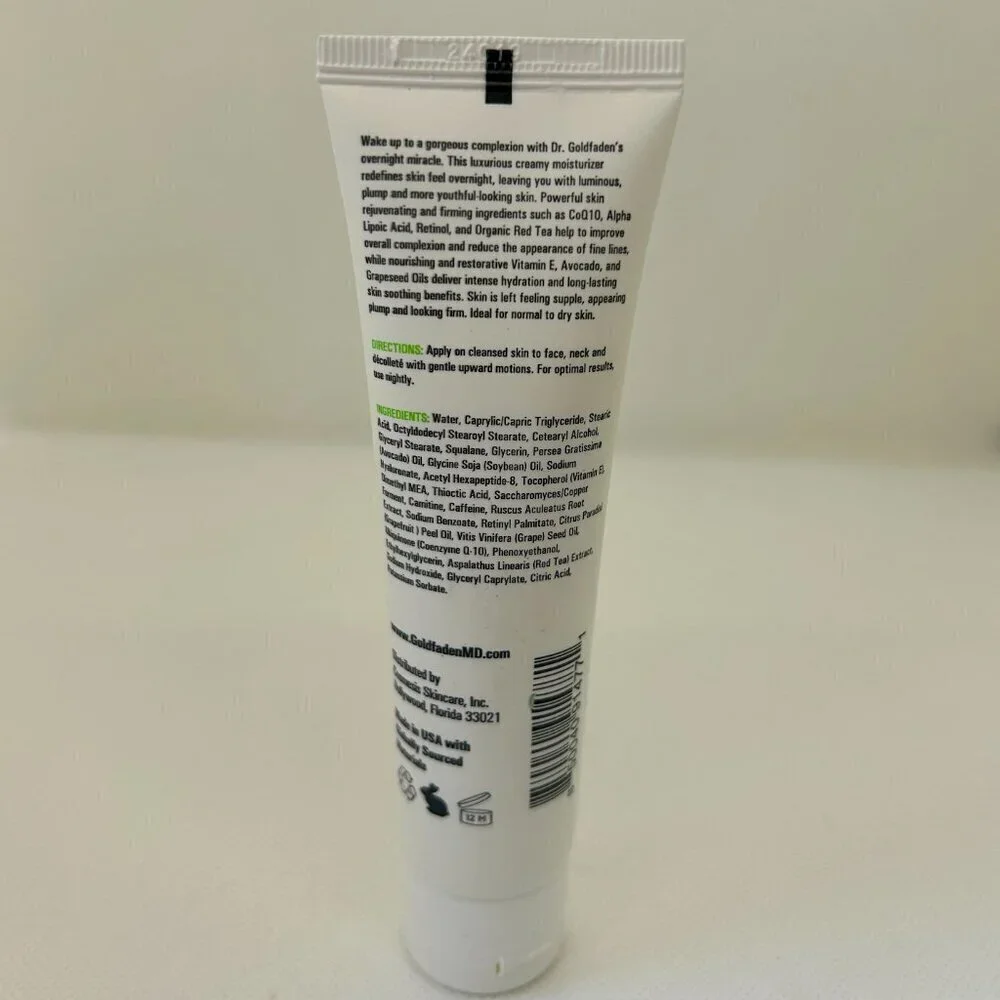 Goldfaden MD Large Wake Up Call Overnight Treatment and Mini Needle-less Serum